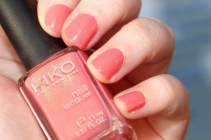 kiko pearly coral rose 485 